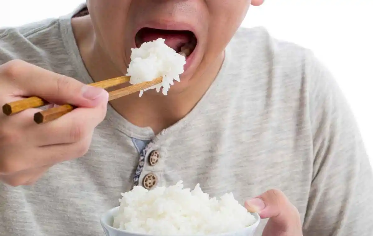 Can i eat rice with bitten teeth