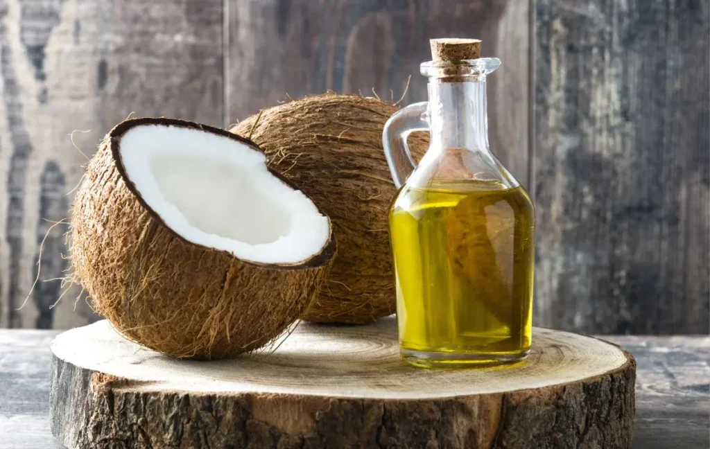 Brushing your teeth with coconut oil